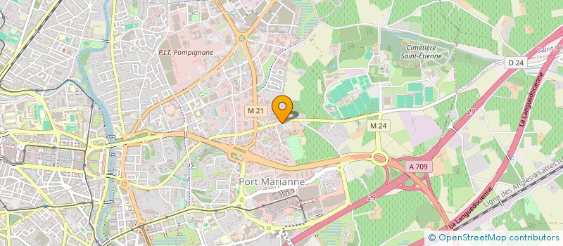 localisation de l'entreprise MADAME CHRISTIANE LORENZ à MONTPELLIER