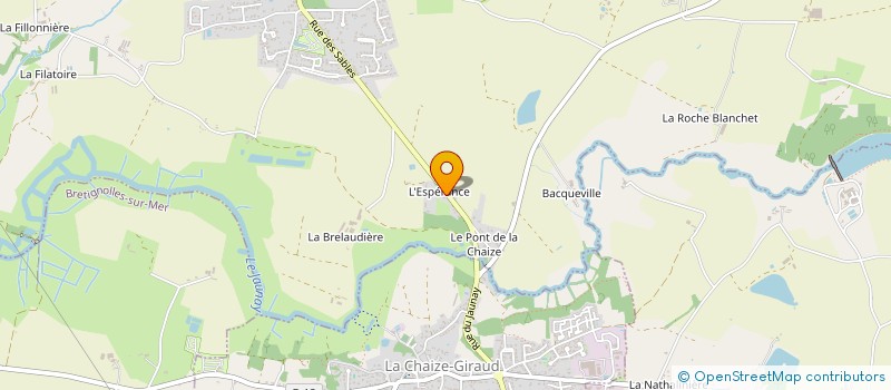 localisation de l'entreprise MADAME CHRISTIANE LUCAS à L'AIGUILLON-SUR-VIE