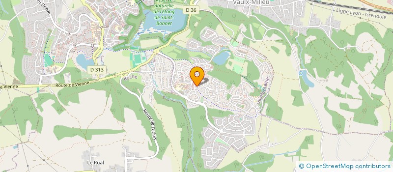 localisation de l'entreprise MADAME CHRISTIANE MALET  VILLEFONTAINE