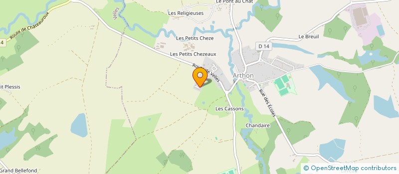 localisation de l'entreprise MADAME CHRISTIANE MARECHAL à ARTHON