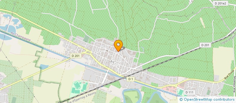 localisation de l'entreprise MADAME CHRISTIANE MAREIGNER  AVENAY VAL D'OR