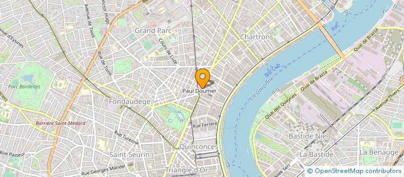 localisation de l'entreprise MADAME CHRISTIANE MARNAY  BORDEAUX