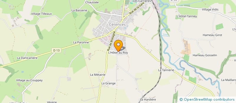 localisation de l'entreprise MADAME CHRISTIANE MARTIN à LE MESNIL-AUBERT