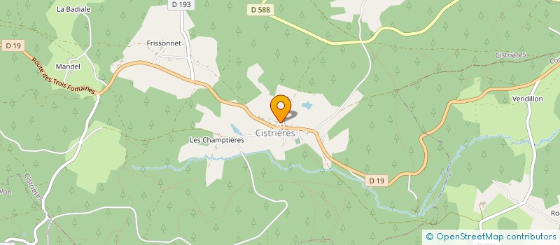 localisation de l'entreprise MADAME CHRISTIANE MARTIN à BONNEVAL