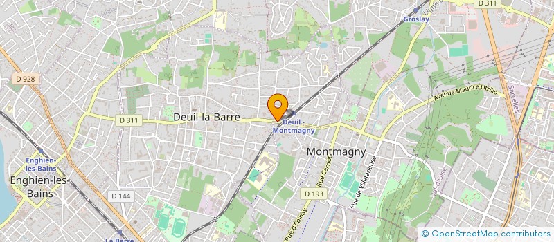 localisation de l'entreprise MADAME CHRISTIANE MARTIN à DEUIL-LA-BARRE