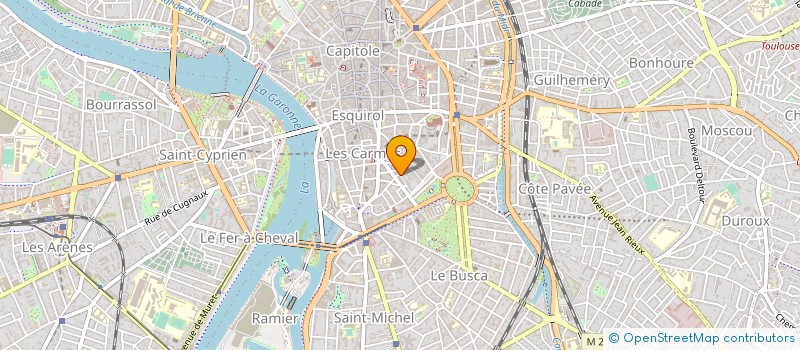 localisation de l'entreprise MADAME CHRISTIANE MARTINEZ à TOULOUSE