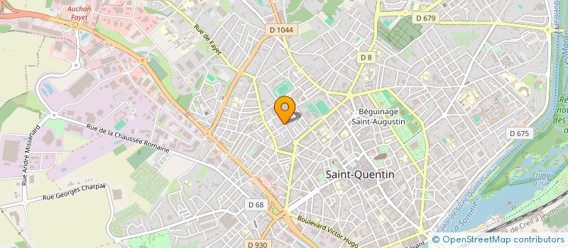 localisation de l'entreprise MADAME CHRISTIANE MATHIAS à SAINT-QUENTIN