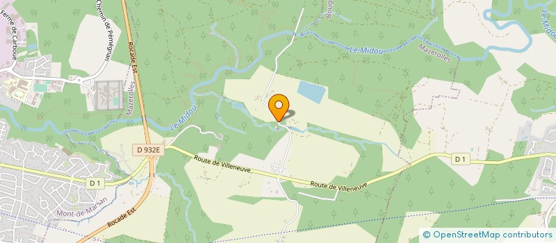 localisation de l'entreprise MADAME CHRISTIANE MAURIN  UCHACQ-ET-PARENTIS