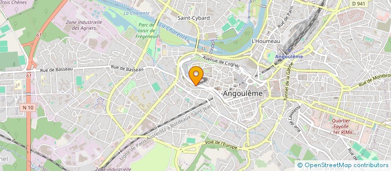 localisation de l'entreprise MADAME CHRISTIANE MEHOU LOKO à ANGOULEME