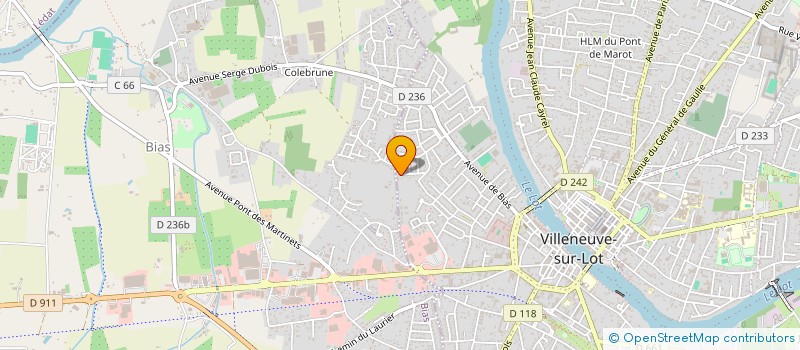 localisation de l'entreprise MADAME CHRISTIANE MIALLET à VILLENEUVE-SUR-LOT