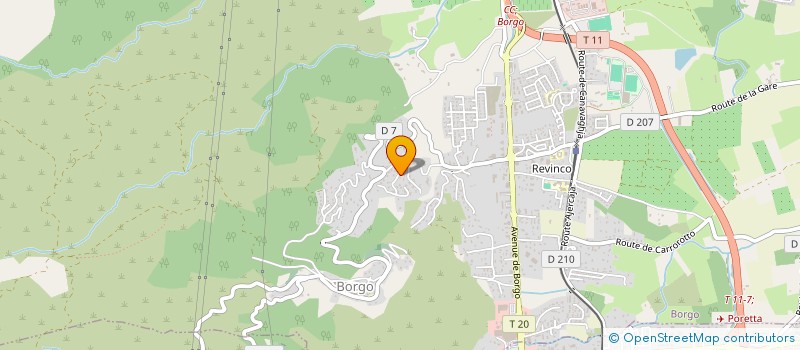 localisation de l'entreprise MADAME CHRISTIANE MICAELLI  LORETO-DI-CASINCA