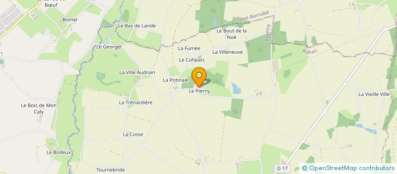 localisation de l'entreprise MADAME CHRISTIANE MICHARD  ROHAN