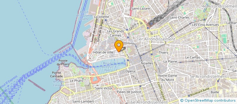 localisation de l'entreprise MADAME CHRISTIANE MILLER à MARSEILLE