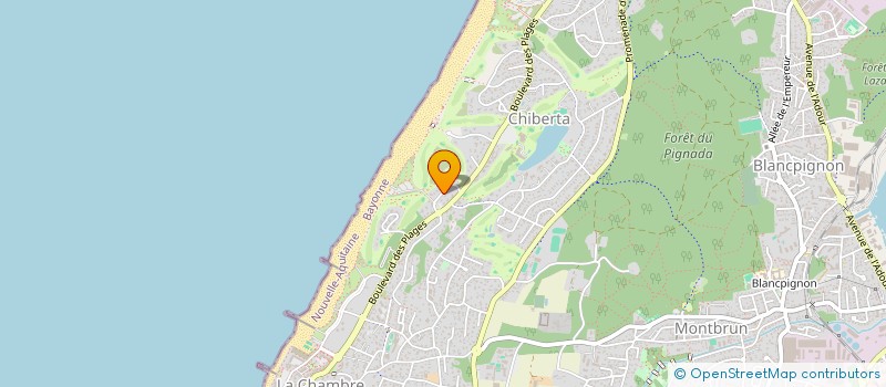 localisation de l'entreprise MADAME CHRISTIANE MINASSIAN  ANGLET