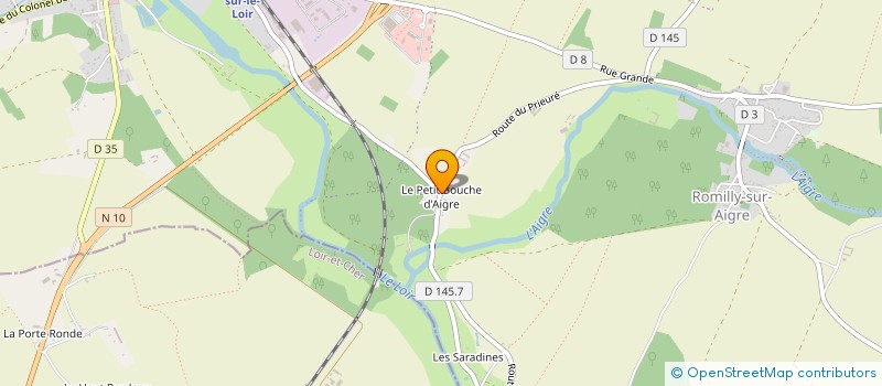 localisation de l'entreprise MADAME CHRISTIANE MINIER à CLOYES-LES-TROIS-RIVIERES
