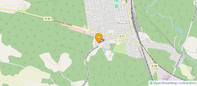 localisation de l'entreprise MADAME CHRISTIANE MME DUVERGE  MORCENX-LA-NOUVELLE