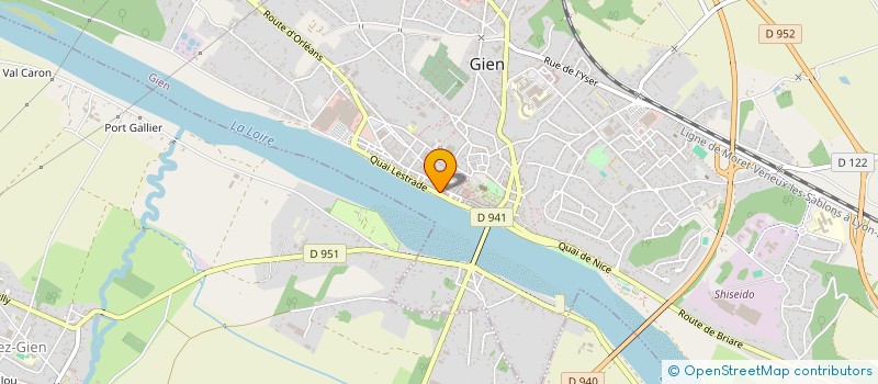 localisation de l'entreprise MADAME CHRISTIANE MOLARD  GIEN