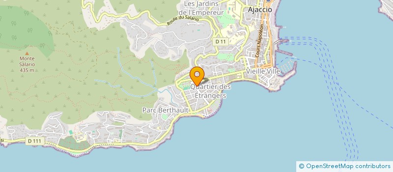 localisation de l'entreprise MADAME CHRISTIANE MOLIE à AJACCIO