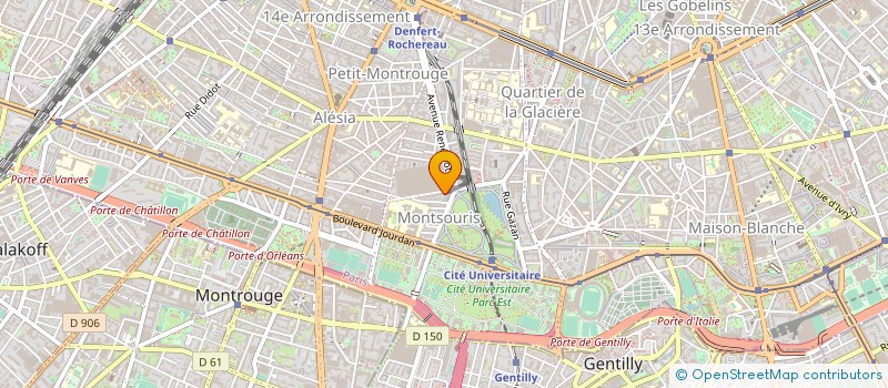 localisation de l'entreprise MADAME CHRISTIANE MONHONVALLE  PARIS