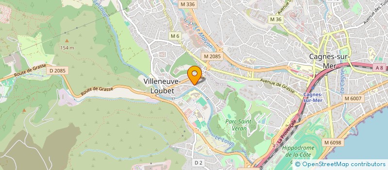 localisation de l'entreprise MADAME CHRISTIANE MONTCIPONT  DAMMARTIN-EN-SERVE