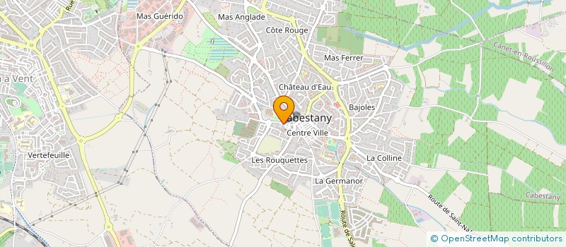 localisation de l'entreprise MADAME CHRISTIANE MORAT  CABESTANY