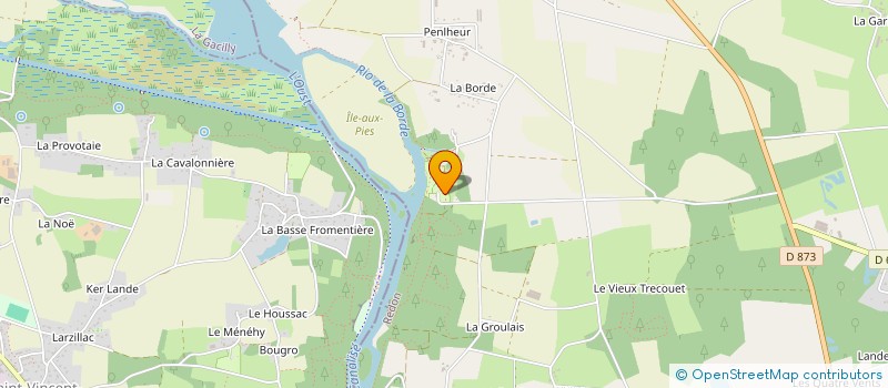 localisation de l'entreprise MADAME CHRISTIANE MOREL  BAINS-SUR-OUST