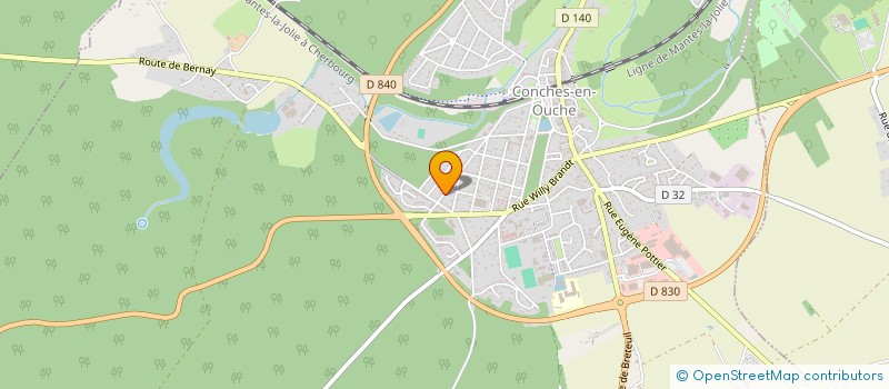 localisation de l'entreprise MADAME CHRISTIANE MULLER  ROUEN