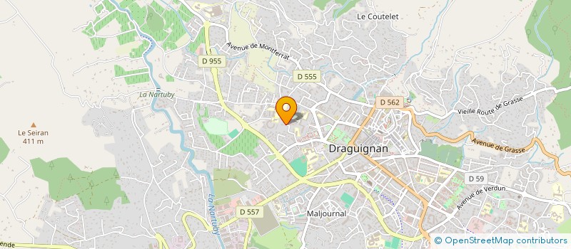 localisation de l'entreprise MADAME CHRISTIANE NAIMAN  DRAGUIGNAN