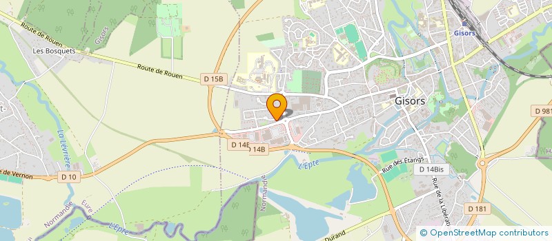 localisation de l'entreprise MADAME CHRISTIANE NEGRU  GISORS