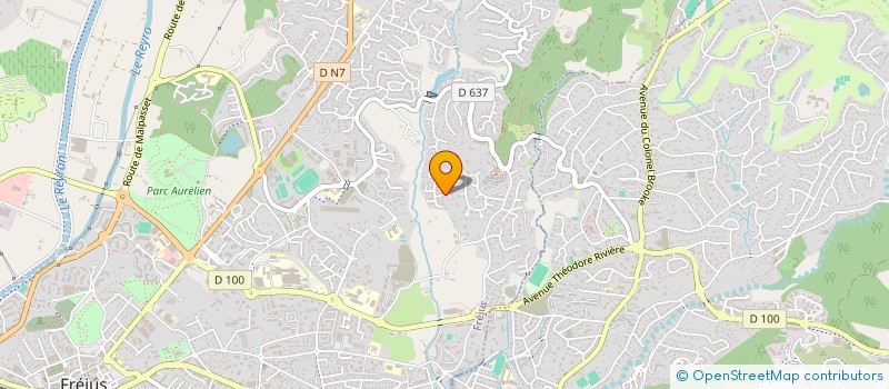 localisation de l'entreprise MADAME CHRISTIANE NICOLAI à FREJUS