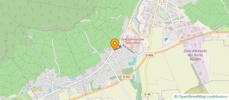 localisation de l'entreprise MADAME CHRISTIANE NOMINE  PIERRY