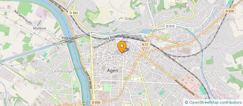 localisation de l'entreprise MADAME CHRISTIANE OLIRON à AGEN
