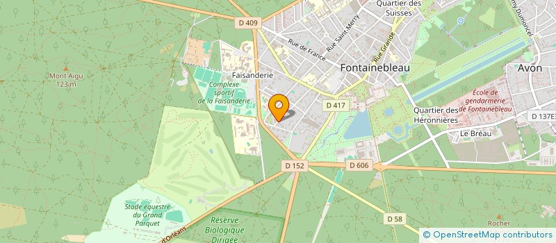 localisation de l'entreprise MADAME CHRISTIANE OLIVEIRA DE ALMEIDA à FONTAINEBLEAU