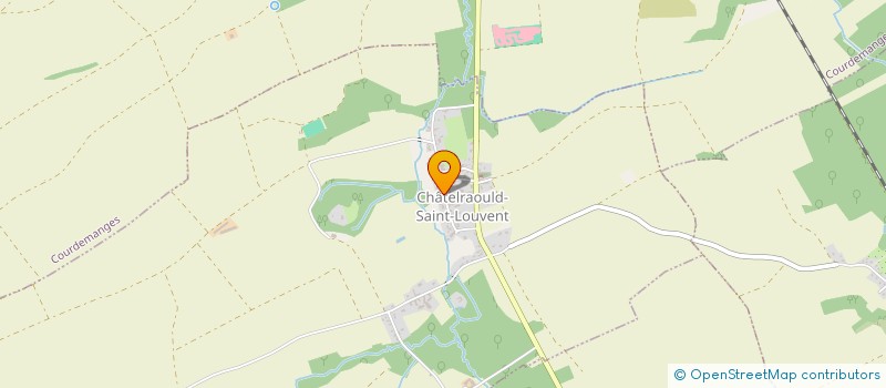 localisation de l'entreprise MADAME CHRISTIANE ORZI  CHATELRAOULD-SAINT-LOUVENT