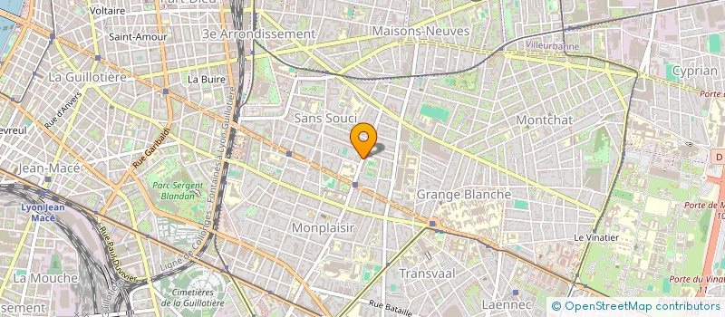 localisation de l'entreprise MADAME CHRISTIANE OTDJIAN  LYON