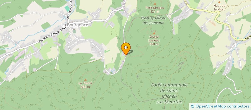 localisation de l'entreprise MADAME CHRISTIANE OTIN  LA BOURGONCE