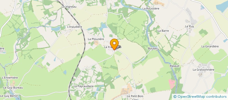 localisation de l'entreprise MADAME CHRISTIANE PAGNON à RIVES DE L'YON