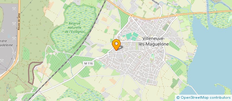 localisation de l'entreprise MADAME CHRISTIANE PALLANCA  VILLENEUVE-LES-MAGUELONE