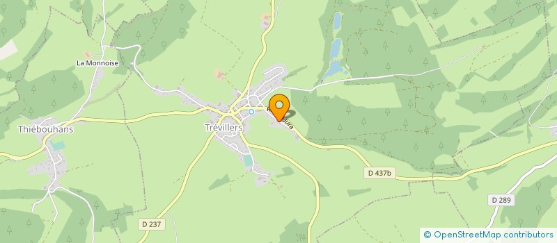 localisation de l'entreprise MADAME CHRISTIANE PARENT  COURTEFONTAINE