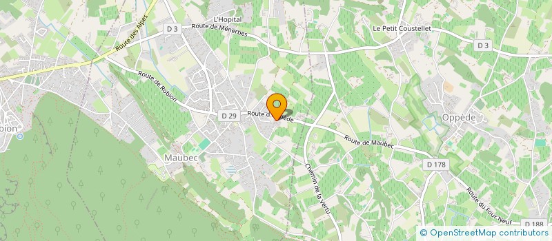 localisation de l'entreprise MADAME CHRISTIANE PARRATON à MAUBEC