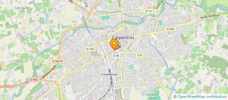 localisation de l'entreprise MADAME CHRISTIANE PARTSCH à CARPENTRAS