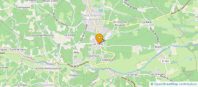 localisation de l'entreprise MADAME CHRISTIANE PECHEUR  LE PERREON