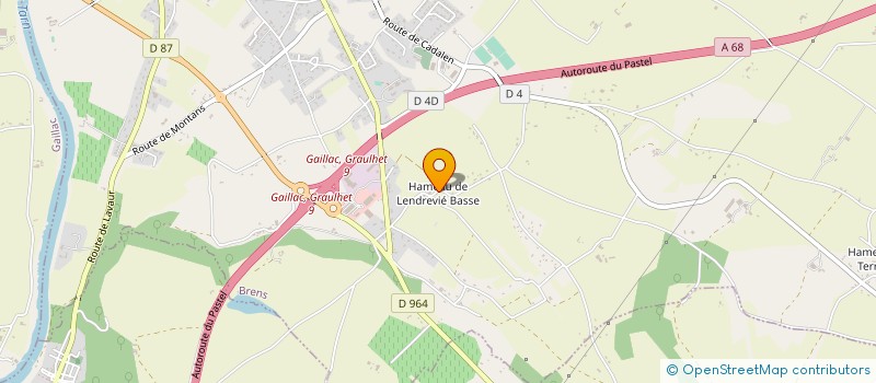 localisation de l'entreprise MADAME CHRISTIANE PELISSOU  BRENS