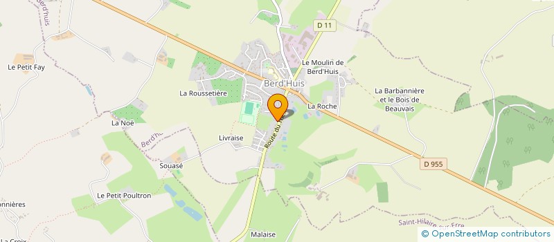 localisation de l'entreprise MADAME CHRISTIANE PELLETIER à BERD'HUIS