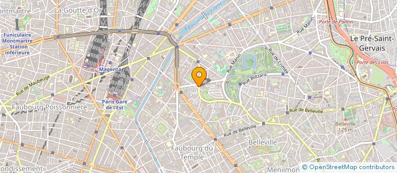 localisation de l'entreprise MADAME CHRISTIANE PENE  PARIS