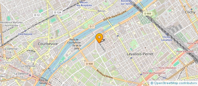 localisation de l'entreprise MADAME CHRISTIANE PERON à NEUILLY-SUR-SEINE
