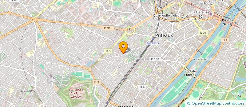 localisation de l'entreprise MADAME CHRISTIANE PERROT à SURESNES