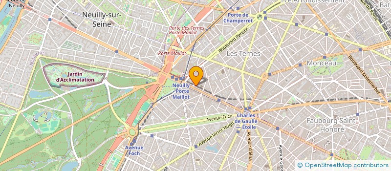 localisation de l'entreprise MADAME CHRISTIANE PEUGEOT  PARIS