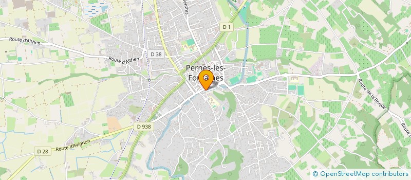 localisation de l'entreprise MADAME CHRISTIANE PEYREROL  PERNES-LES-FONTAINES