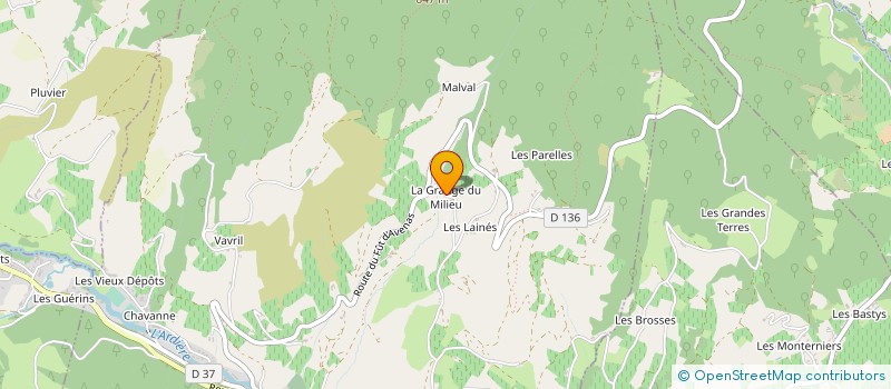 localisation de l'entreprise MADAME CHRISTIANE PHILIBERT  BEAUJEU